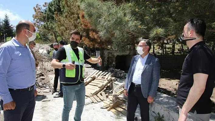 Özdoğan: Hacılar'ın Central Parkını inşa ediyoruz