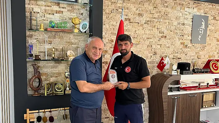 Başkan Öztürk'e teşekkür ziyareti