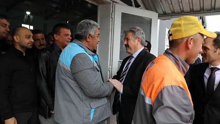 Melikgazi'de bayramlaşma...
