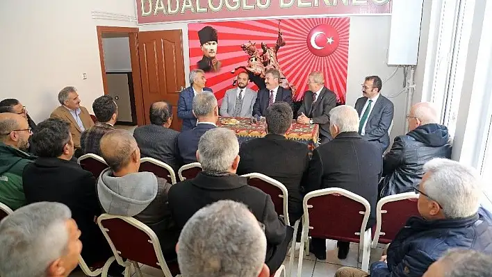 Başkan Palancıoğlu Dadaloğlu Derneği'nde
