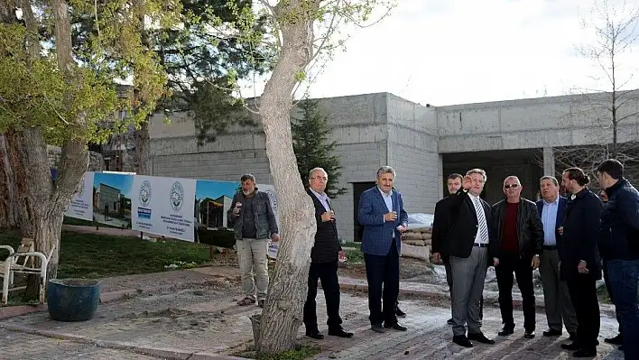 Başkan Palancıoğlu, Endürlük sosyal tesisinde incelemede bulundu

