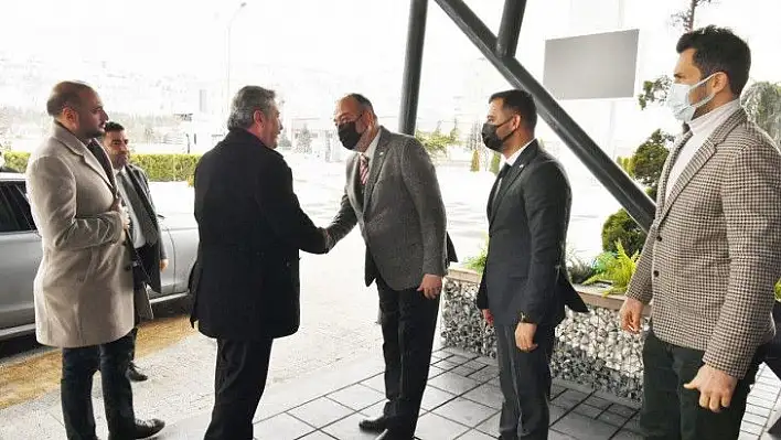 Başkan Palancıoğlu'ndan Başkan İmamoğlu'na ziyaret
