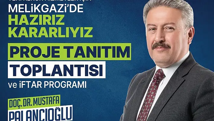 Başkan Palancıoğlu yeni projelerini açıklayacak