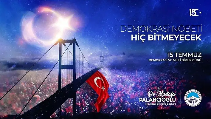 Başkan Palancıoğlu: '15 Temmuz, tarihin en büyük demokrasi derslerinden biridir'