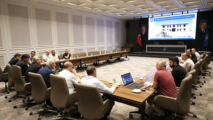 Başkan Palancıoğlu, yardımcılarını ve müdürlerini bakın neden topladı!