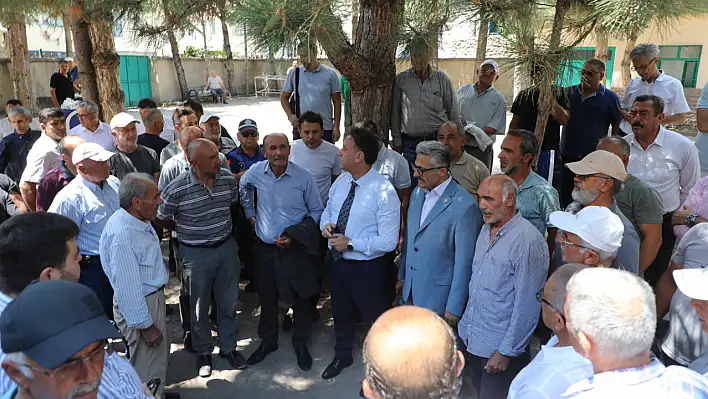 Başkan Şengül Çaylıca'yı ziyaret etti