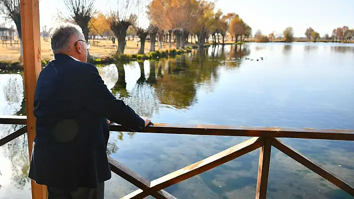 Başkan uzaklara doğru baktı: Güzelliği anlatılmaz, görülür