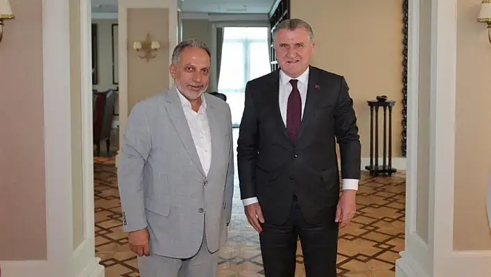 Başkan Yalçın Bakan'la görüştü: Talas için bakın ne istedi?