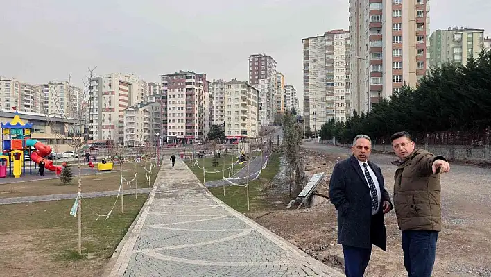 Talas'ta yeni nesil park!