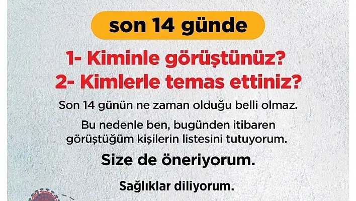 Başkan Yalçın: 'Görüştüğüm kişilerin listesini tutuyorum, size de öneriyorum'

