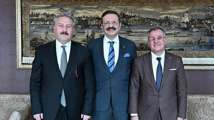 Başkanlardan Kayserili Başkan'a ziyaret