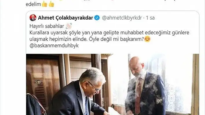 Başkanların, maskesiz ve yasaksız çay özlemi