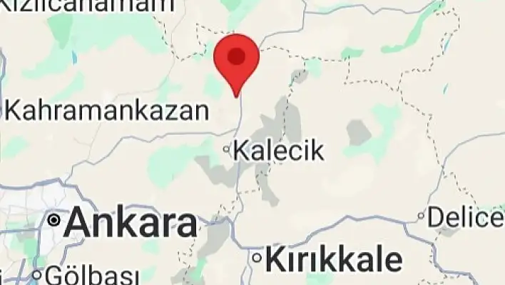 Başkentte deprem!
