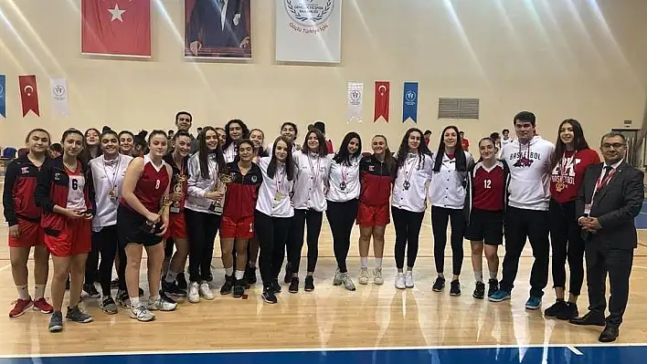 Basketbol Okullar Arası Genç A Kızlar il Birinciliği Tamamlandı