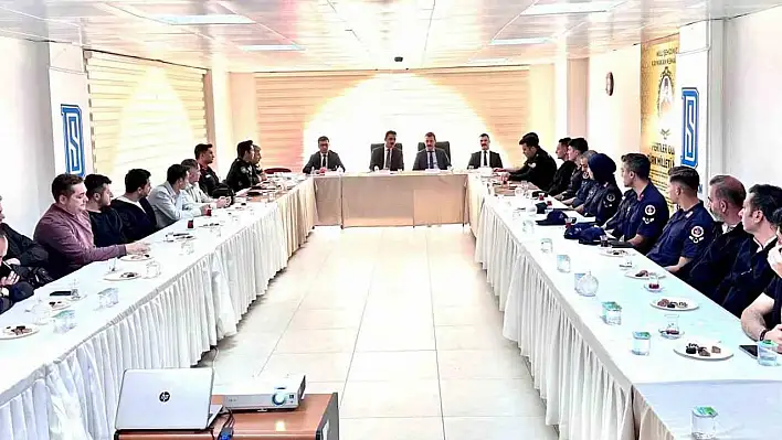 Adli kolluk toplantısı düzenlendi