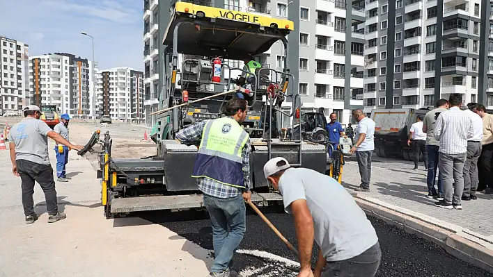 Battalgazi'de asfalt çalışmaları başladı