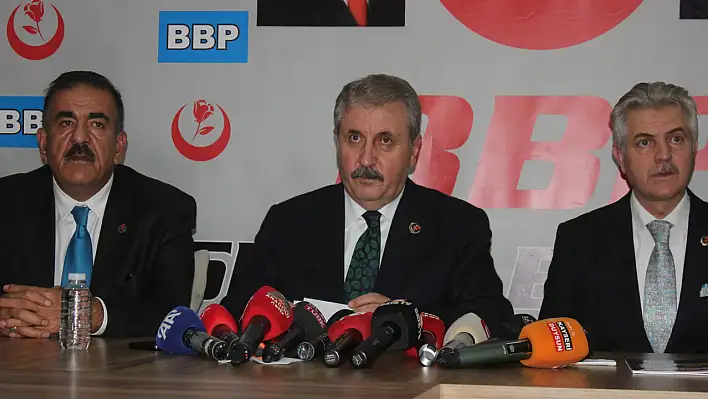 BBP Genel Başkanı Destici Kayseri'de asgari ücret için ne dedi?