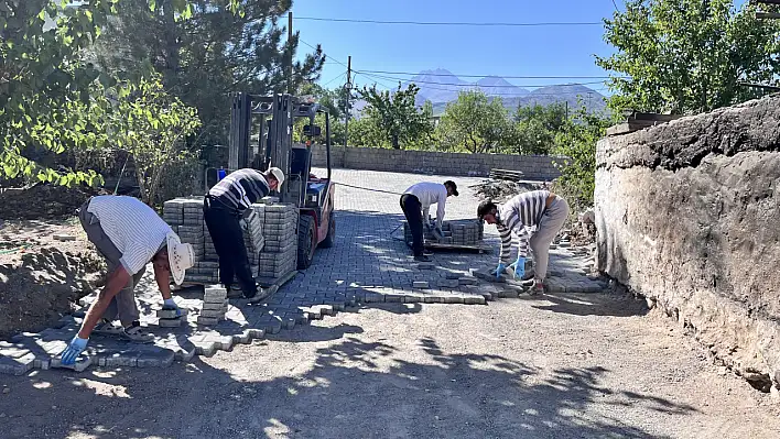 Beğendik Mahallesi'nde 3 bin metrekarelik çalışma!