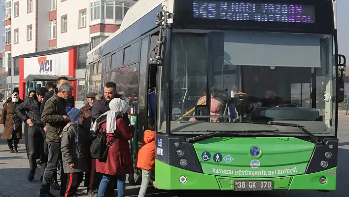 Beklenen oldu! Kayseri'de ulaşıma da zam geldi