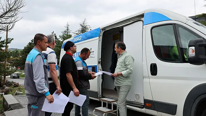 Belediye'den personeline sağlık taraması