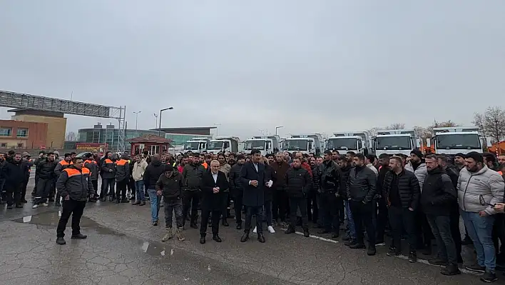 Kayseri'deKİ Belediye işçilerinin eylemine destek!