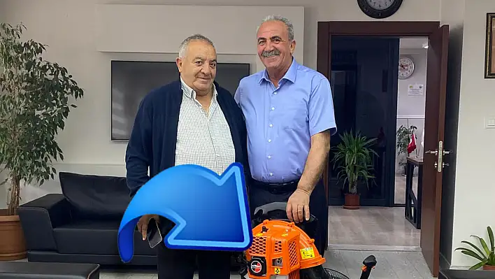 Belki de bu bir ilk! Gurbetçi vatandaştan Kayseri'deki belediyeye dikkat çeken hediye