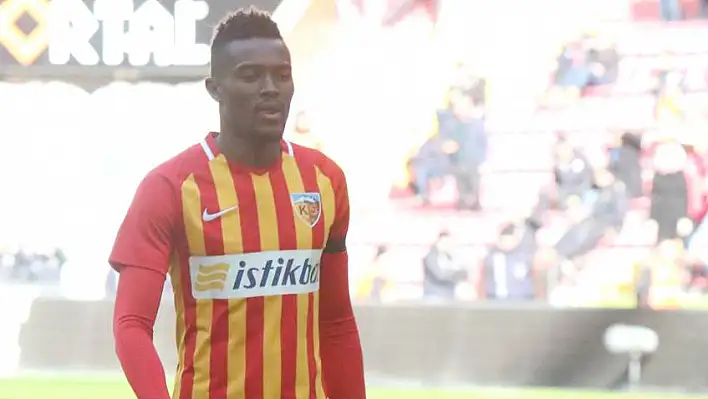 Kayserispor'da Bernard Mensah üzüntüsü yaşanıyor