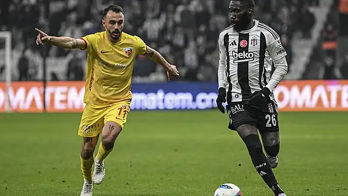 Beşiktaş'ın kaderi Kayserispor'un ellerinde