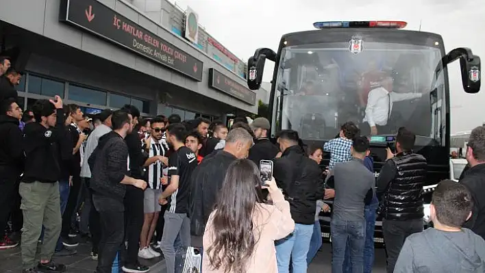 Beşiktaş Kayseri'ye geldi