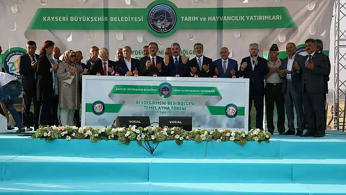 Beydeğirmeni Besi Bölgesi'nin temeli atıldı