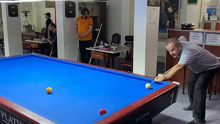 Bilardo heyecanı devam ediyor