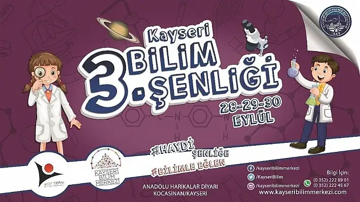 Bilim Şenliği Başlıyor
