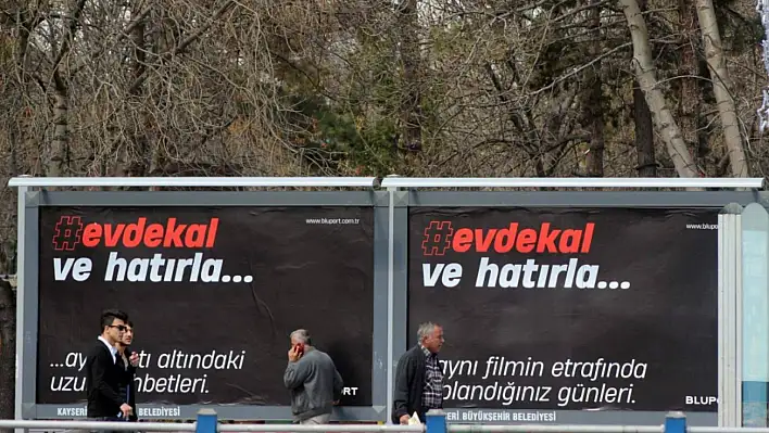 Billboardlarda Koronavirüs alarmı! 