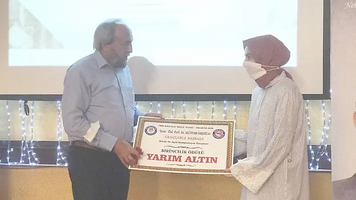 'Bir Bilenle Bilge Nesil' Proje Yarışmasında ödüller sahiplerini buldu