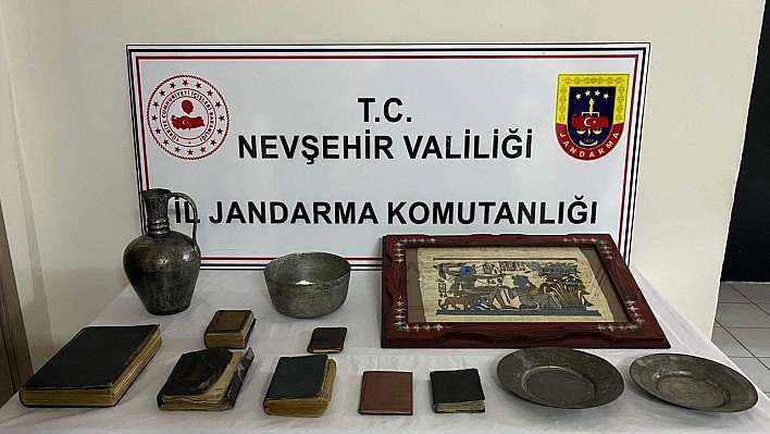 Bir evden 12 parça tarihi eser çıktı!