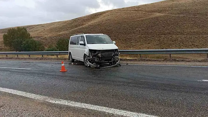 Kayseri Malatya kara yolunda kaza: 7 yaralı!