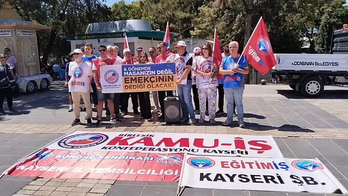 Birleşik Kamu-İş: Ölümü gösterip sıtmaya razı etme taktiği devreye sokuldu