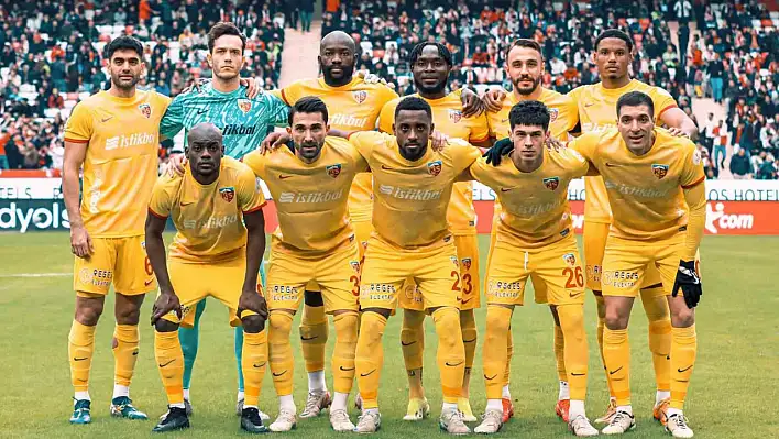 Kayserispor'un ikinci yarı fikstürü açıklandı!