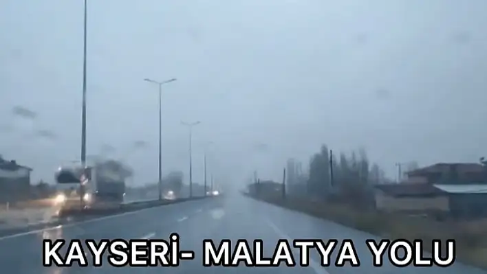 Bölge trafik ekiplerinden uyarı: Islak zemin ve yağış var