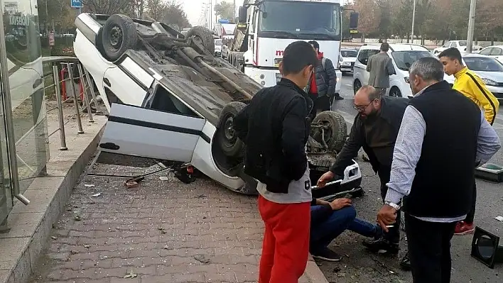 Bu otomobilden sağ çıktı