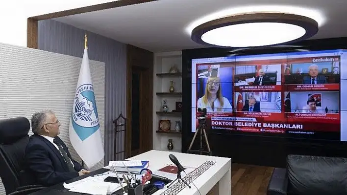 Büyükkılıç 'Doktor Başkanlar Konuşuyor' Programına katıldı