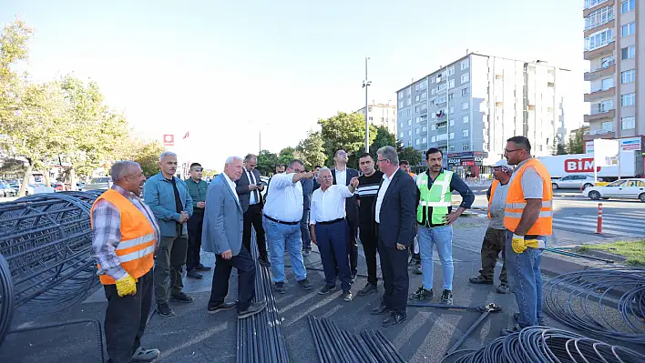 Büyükkılıç, 295 milyonluk projeyi inceledi