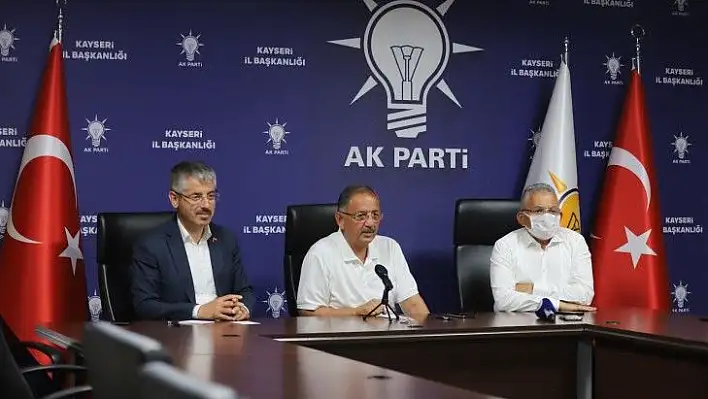 Büyükkılıç, AK Parti Teşkilatı ile bayramlaştı