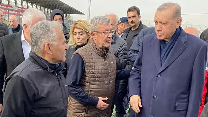 Büyükkılıç, Erdoğan'a bilgiler verdi