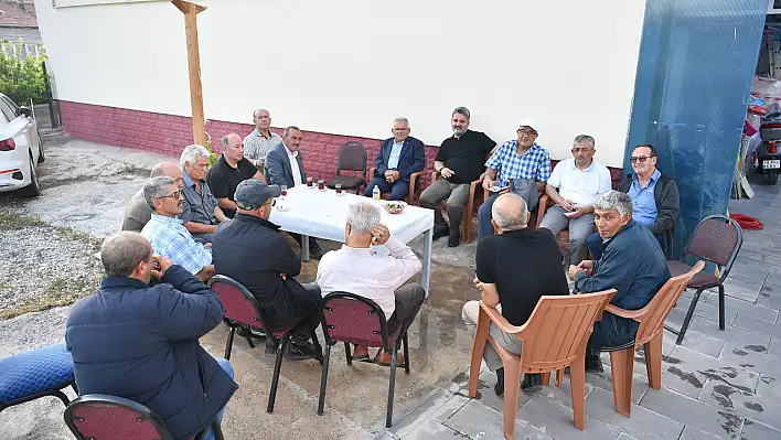 Büyükkılıç Felahiye'de esnaf ve vatandaşları dinledi