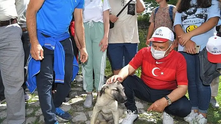 Büyükkılıç gençlerle hem tarihe hem de sağlığa yolculuk yaptı