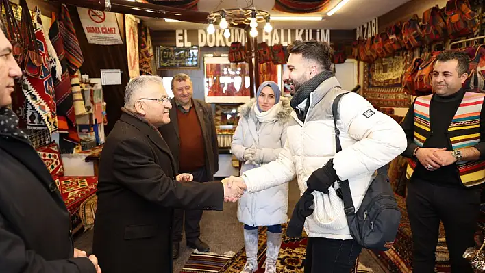 Büyükkılıç, Hisarcık ve Erciyes Esnafı ile Buluştu