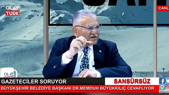 Büyükkılıç: Müteahhitler mağdur, babayiğitçe konuşuyorum!