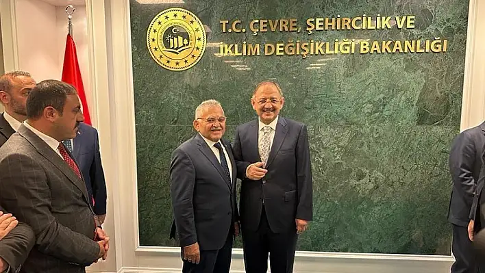 Büyükkılıç, Özhaseki için Ankara'ya gitti!