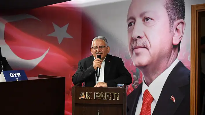 Büyükkılıç'tan hizmet vurgusu: İşimiz gücümüz Kayseri